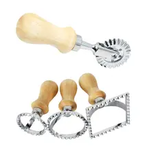 Квадратный круглый пельменей штамп паста резак сделать паста, кондитерские изделия нож колесо кондитерский аксессуар для приготовления равиоли формовочный пресс кухонные инструменты для пиццы