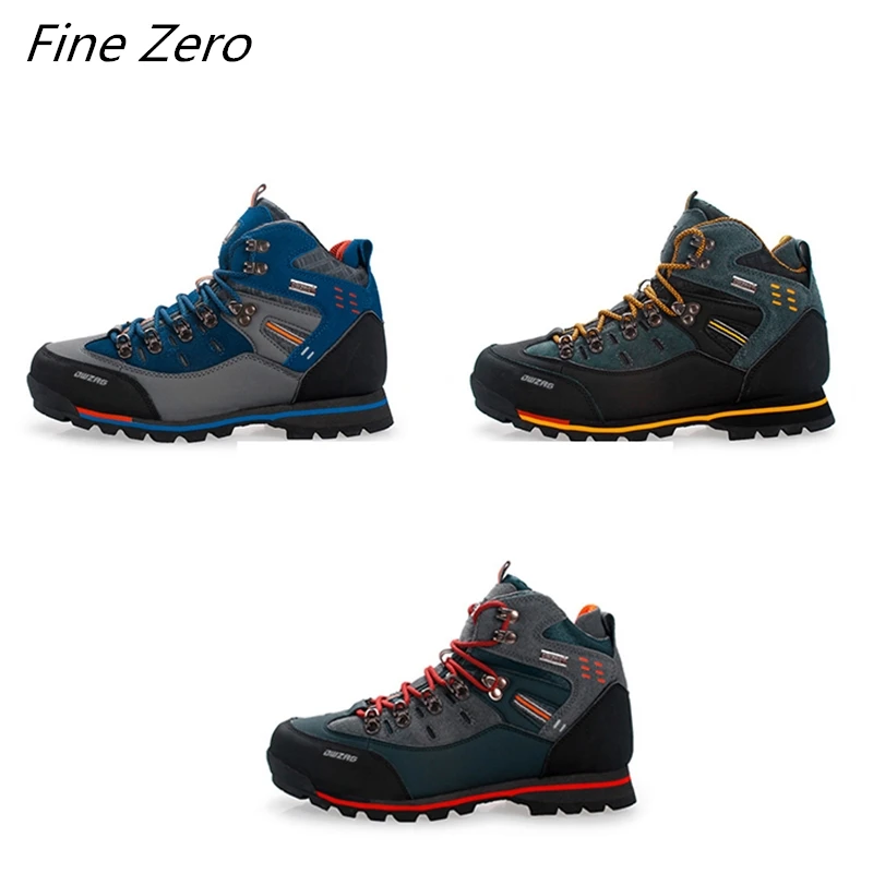 

New Men's Boots Male Rubber Combat Ankle Work Safety Shoes Size 39-46 Autumn Winter Snow Boots Men Sneakers Outdoor Sports Shoes