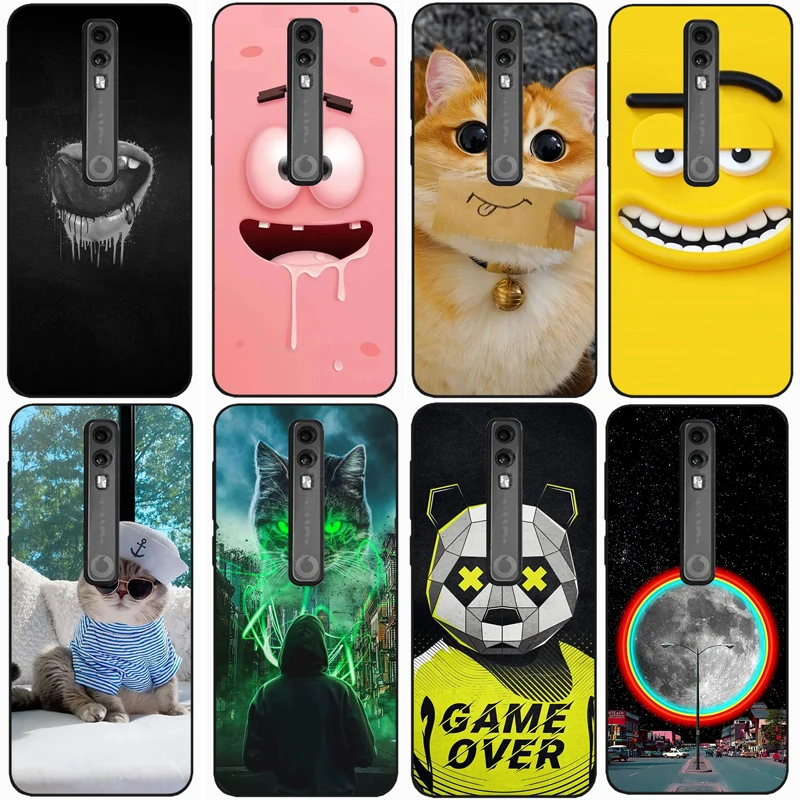 Per Vodafone Smart V10 Custodia Rose Wolf Cover Fantasia Carina Custodia Morbida In Silicone Per Vodafone Smart N10 Alta Qualità