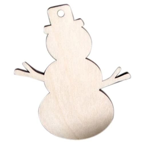 

Promotion--10pcs/set Wooden Snowmen Ornament,Christmas Decorations