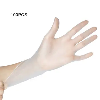 

Disposable Pvc Gloves Powder-Free Transparent Penetration Resistance Ambidextrous Fit Comfort And Protection 100 Pcs/Box