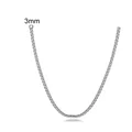 3mm silver