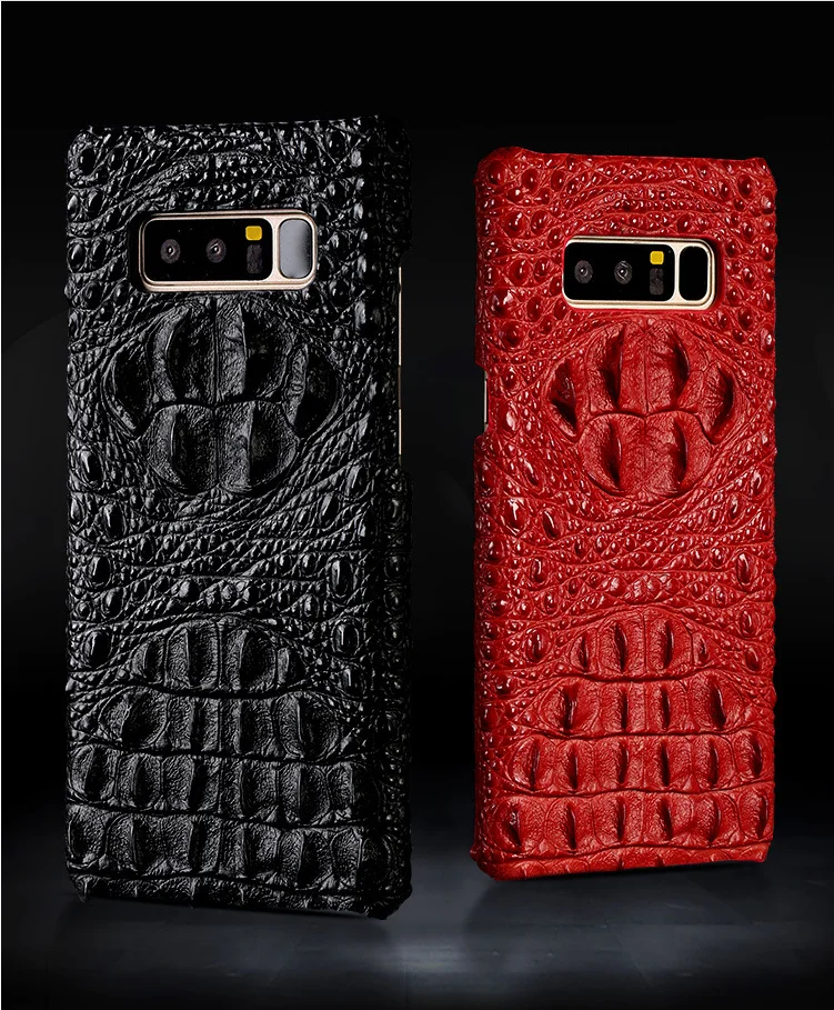 Чехол из натуральной крокодиловой кожи для samsung galaxy A50 A70 A40 A20 Note 8 9 10 S8 S9 S10 plus чехол для телефона r