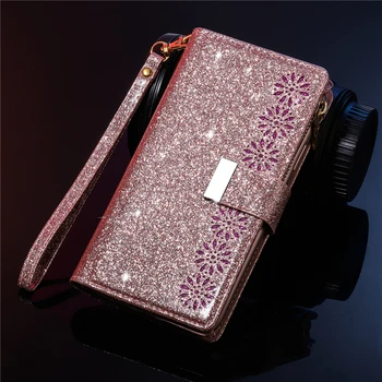 

Leather Case For Samsung Galaxy A51 A30S A50 A71 A70 A10 A20 A30 A20E A21 Zipper Purse Flip Case For Samsung A7 A6 2018 A5 2017