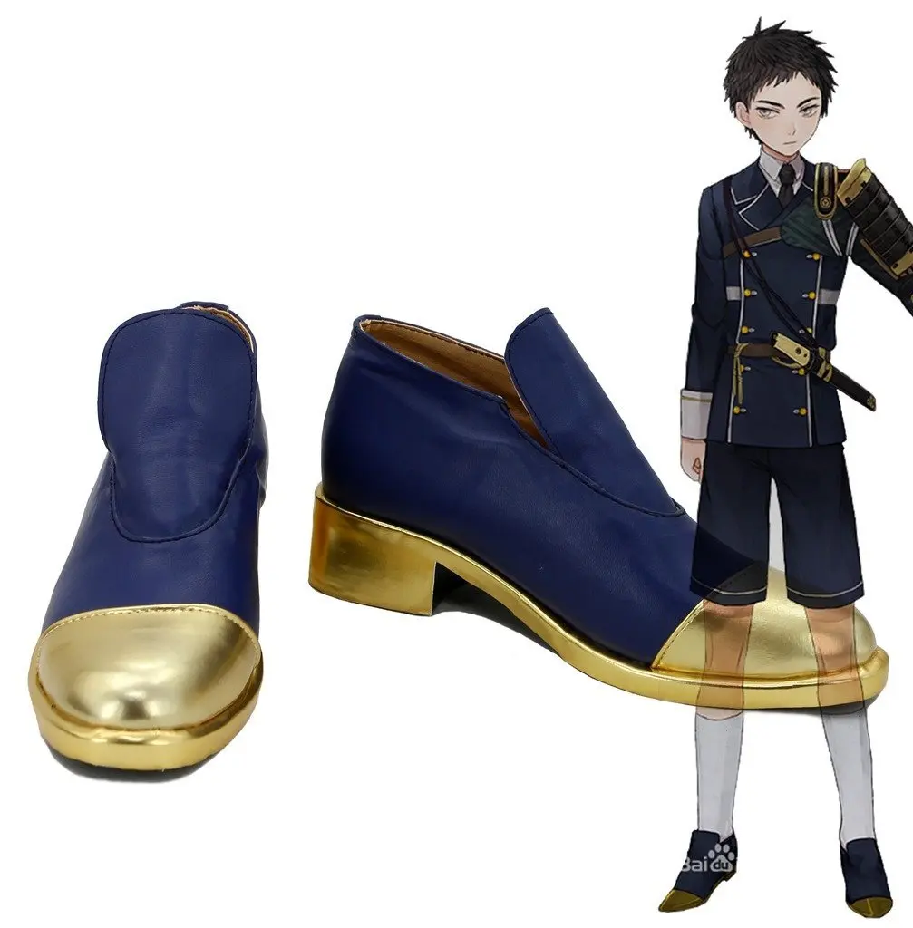 

Touken Ranbu Online Game Atsushi Toushirou Cosplay Shoes Boots Custom Made