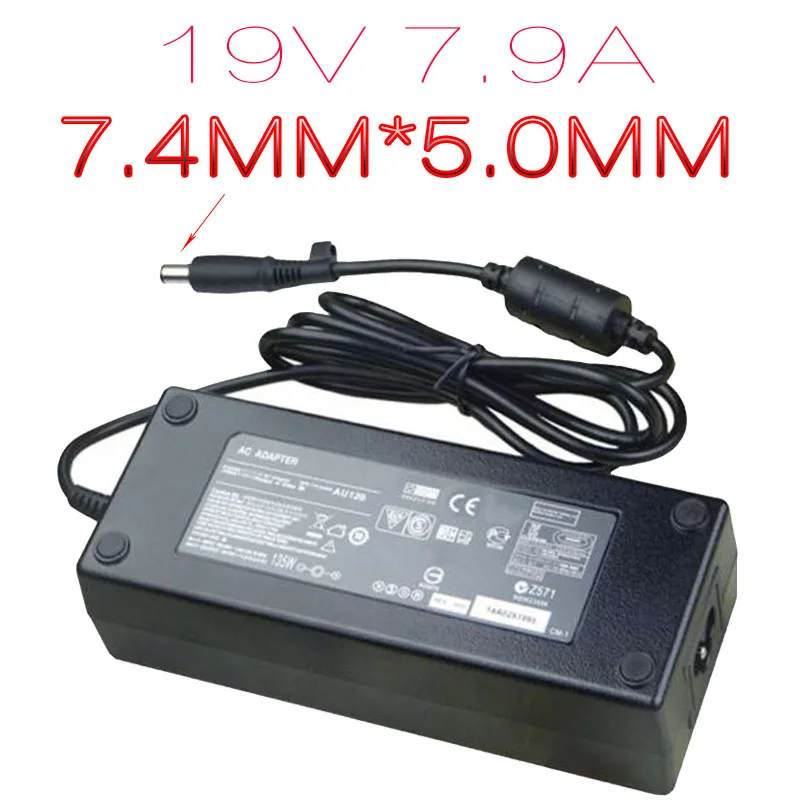 

19V 7.9A Laptop power Supply For HP Pavilion G4 G6 Adapter EliteBook 2170P 2530P 9470M 6530B Laptop Charger G70 G71 Laptop AC