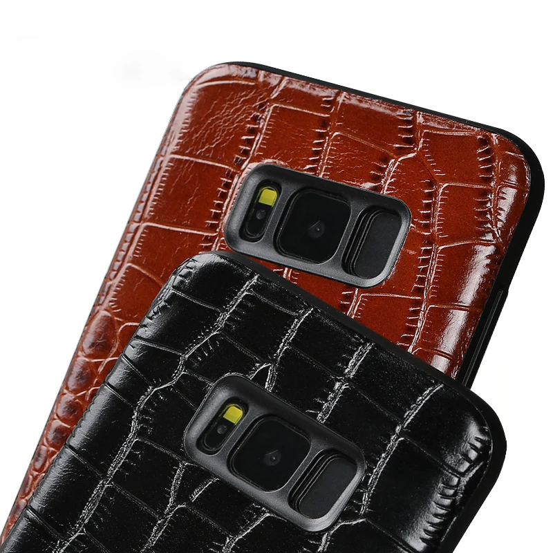 Натуральная кожа анти-осень все включено чехол для телефона для samsung Galaxy S8 S8plus S9 S9plus Note 8 роскошный защитный чехол
