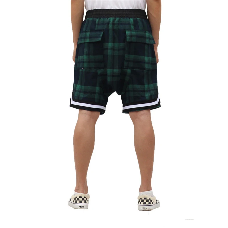 Men's summer casual shorts men's new loose shorts 2019 Street reading breathable elastic waist fashion casual lace shorts men