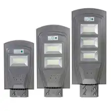 30 Вт 60 Вт 90 Вт Солнечный уличный свет наружное освещение Светодиодный светильник на солнечных батареях серый свет контроль+ индукция человеческого тела