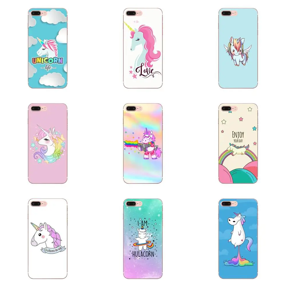Время чтобы быть с надписью Unicorns Hulacorn жизни для Samsung Galaxy A90 5G A51 A71 A81 A7 A9 2018 A10 A20 A30 A40
