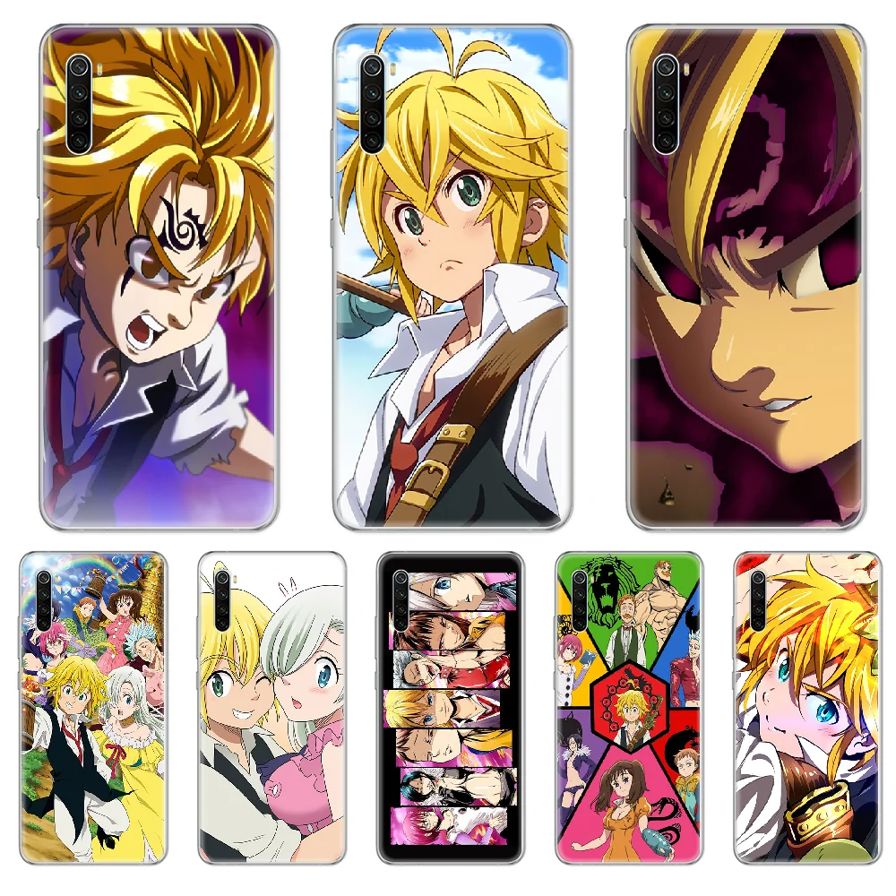 Seven deadly sins Meliodas Elizabeth чехол для телефона xiaomi Redmi 3S 4A 5A 6A 5 Plus 4X 7 8 8a CC9 K20 Pro K30