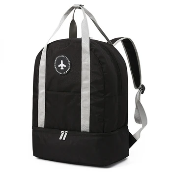 

Men Women Multi-Function Travel Backpack Fitness Bag Travel Large Capacity Waterproof Clothes Shoes Storage Bag