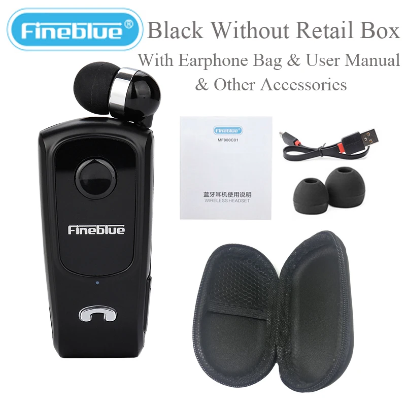 Беспроводные наушники-вкладыши FINEBLUE F920 Bluetooth с микрофоном | Электроника