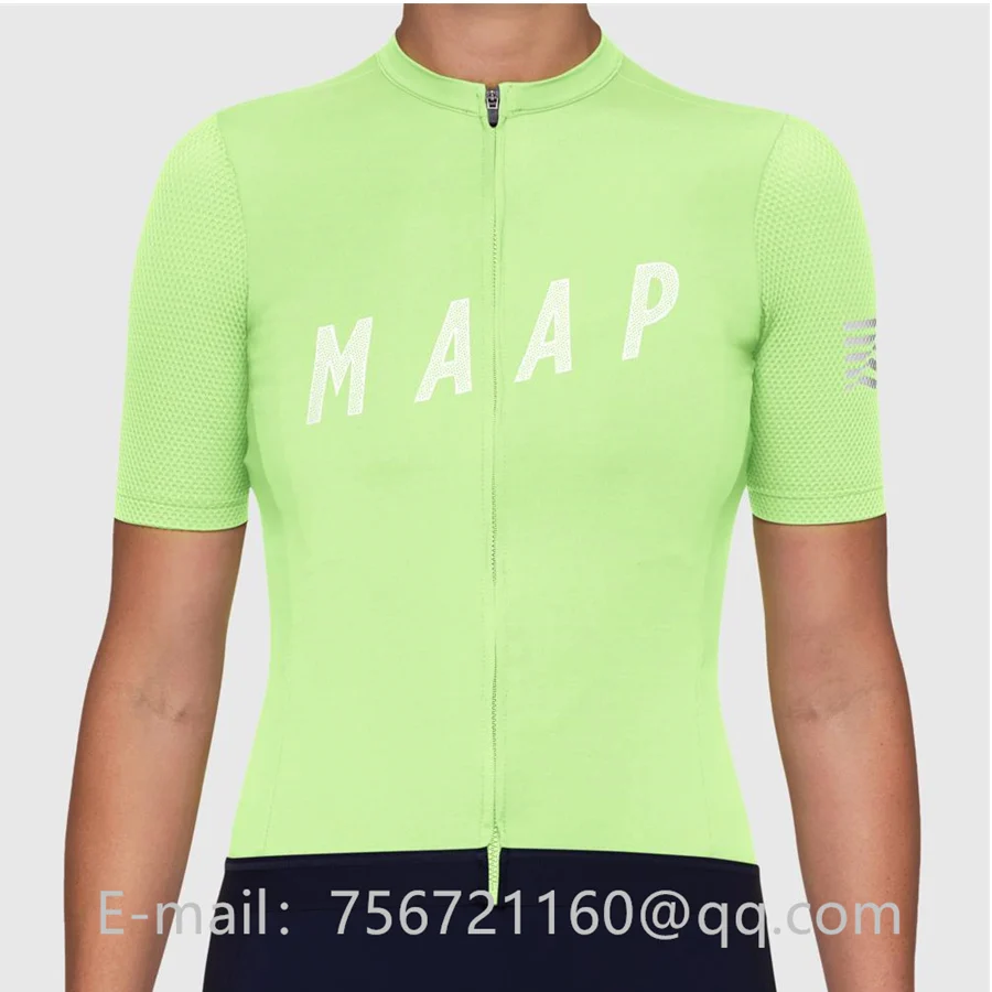 MAAP лето pro на заказ открытый женский Велоспорт Джерси Байк Горный велосипед trajes de ciclismo Одежда Спортивная облегающая эластичная ткань - Цвет: Многоцветный