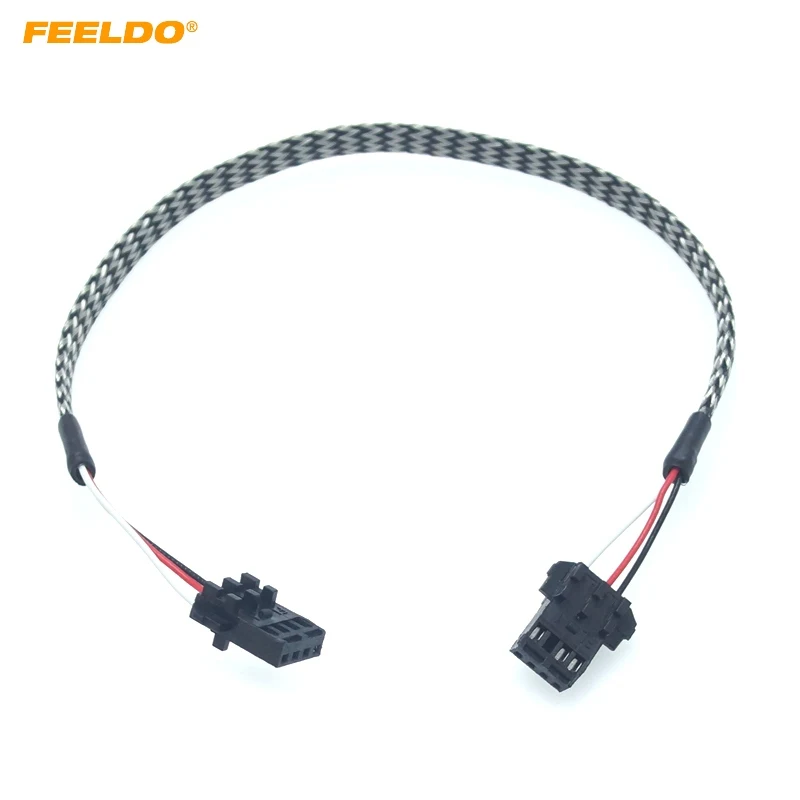 

FEELDO 1Pc Auto HID Bulb Socket Adapter Connector Cable For D1S D1R D3R D3S Bulb and Ballast Wire Harness Styling Accessorie