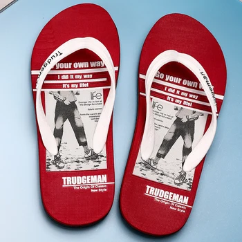 

Summer light men's herringbone slippers men's beach slippers family slippers indoor comfortable wear-resistant men's slippers