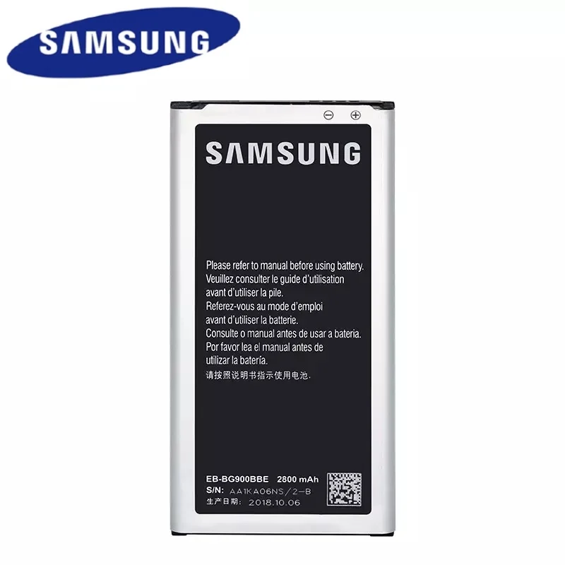 Фотоаккумулятор для Samsung Galaxy S5 G900S G900F G9008V 9006V 9008W 9006W|Аккумуляторы мобильных телефонов| |