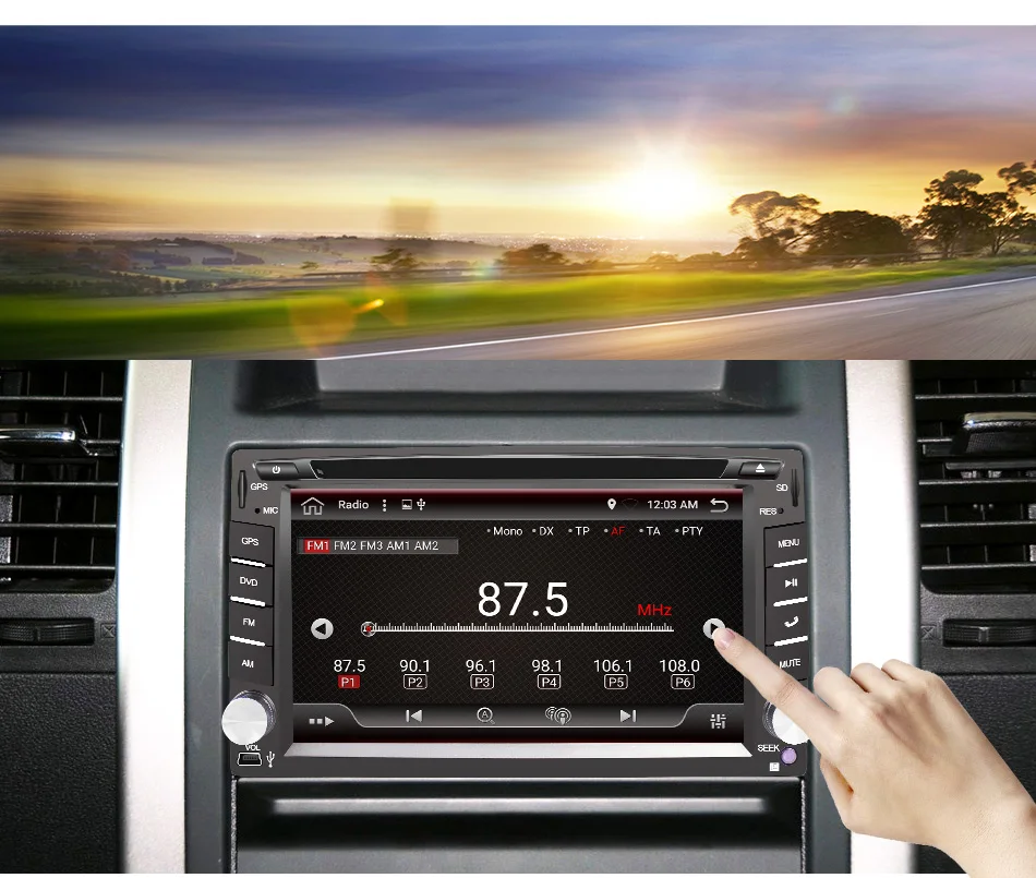 Eunavi 2 Din Android 10 автомобильный мультимедийный плеер Dvd Радио GPS навигация Авто 2din