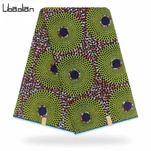 Отличный дизайн настоящий голландский настоящий воск, африканская набивная ткань хлопок высокое качество африканская Анкара воск Дашики ткань F11