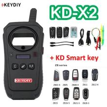 Keydiy original KD-X2 gerador de chave de unlocker fabricante remoto 96bit 48 transponder chip copiadora com kd inteligente chave kd coletor dados