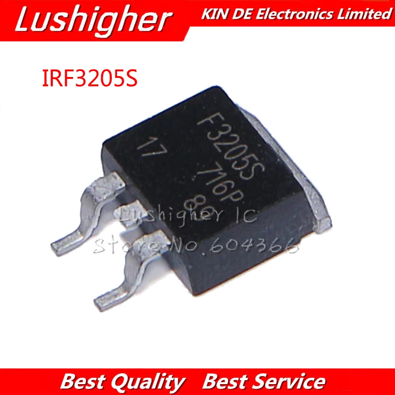 10 шт. IRF3205S TO263 IRF3205SPBF F3205S TO-263 | Электронные компоненты и принадлежности