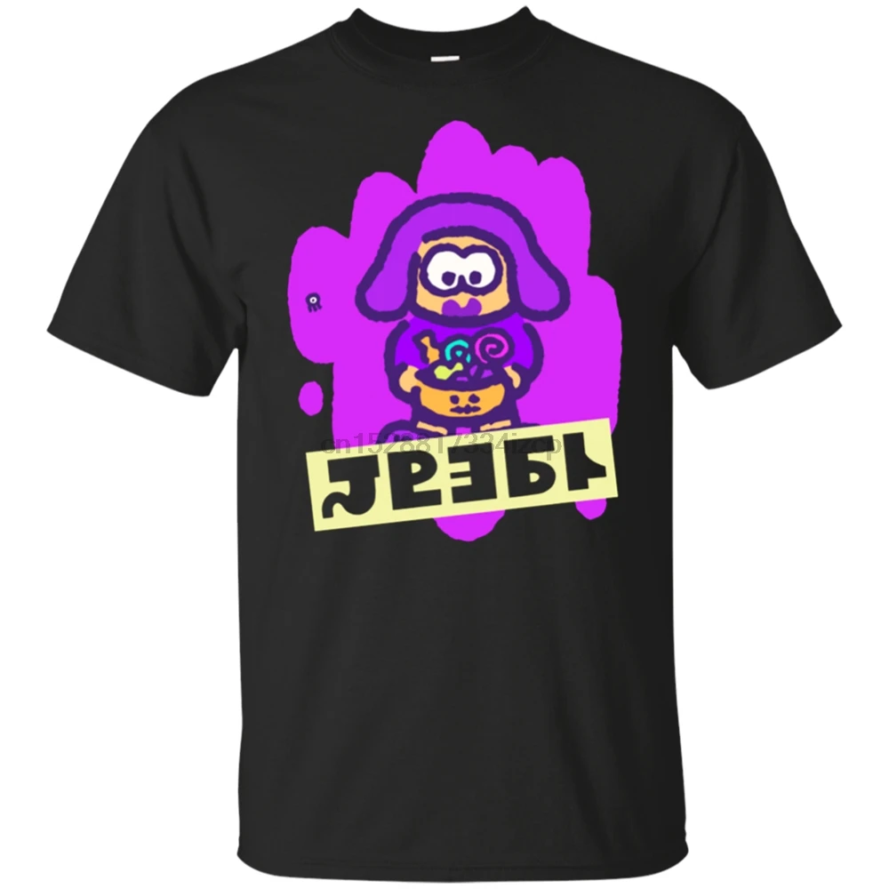 Team Treat (Splatoon 2) Футболка Splatoon 2 Chaos-Order футболка Черная Мужская-Женская лучшие