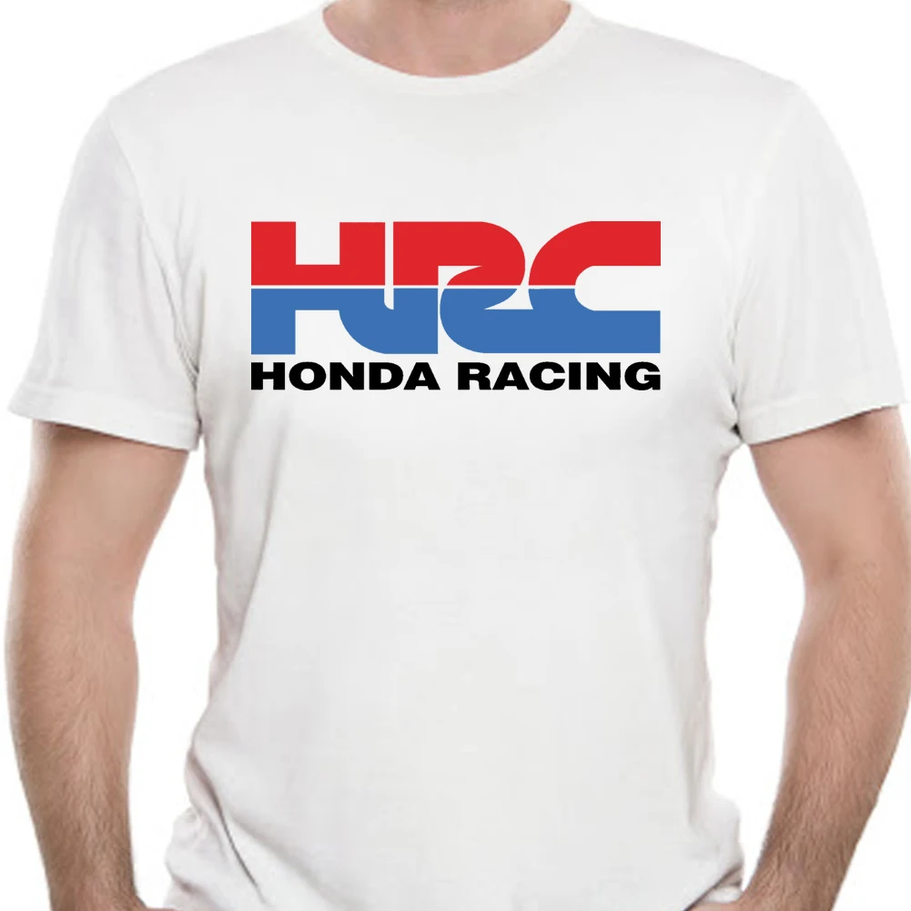 Футболка мужская с принтом повседневная тенниска HRC Racer забавная майка