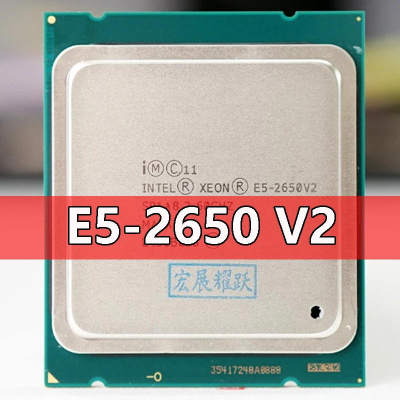 Процессор Intel Xeon E5 2650, V2 E5 2650 V2 CPU 2,6 LGA 2011 SR1A8 восьмиядерный, для ПК, 100% рабочий|e5-2650 v2|intel xeon processorintel xeon | АлиЭкспресс