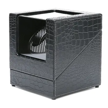 

2020 New Wooden Watch Box Storage Box With Key Open Window Watch Storage Box Paint Spray Paint W141D-Et Professional Fashion