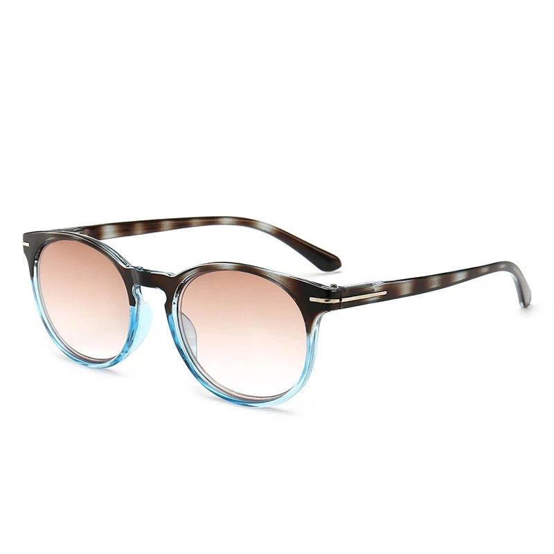 Zilead очки для чтения из смолы Круглые двойные коричневые линзы для дальнозоркости очки для мужчин и женщин очки для дальнозоркости очки унисекс