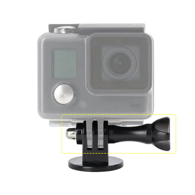 Длинный винт для крепления штатива монопод для GoPro Hero 8 7 6 5 4 Session Yi 4K Sjcam Eken Экшн-камера для Go Pro аксессуар
