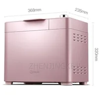220V Home Small Bread Machine Fully Automatic Power Off Memory Features Keep Warm Knead Dough Fermentation Sandwich Machine 1