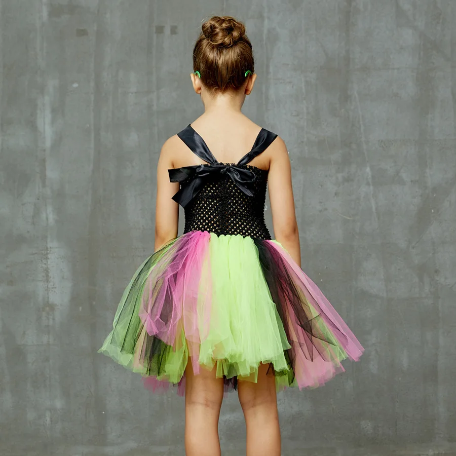 Alien Space Inspired Girl Tutu Costume Dress Holiday Pageant Birthday Halloween Girls Dress Party Princess Kids Fancy Clothes (10)