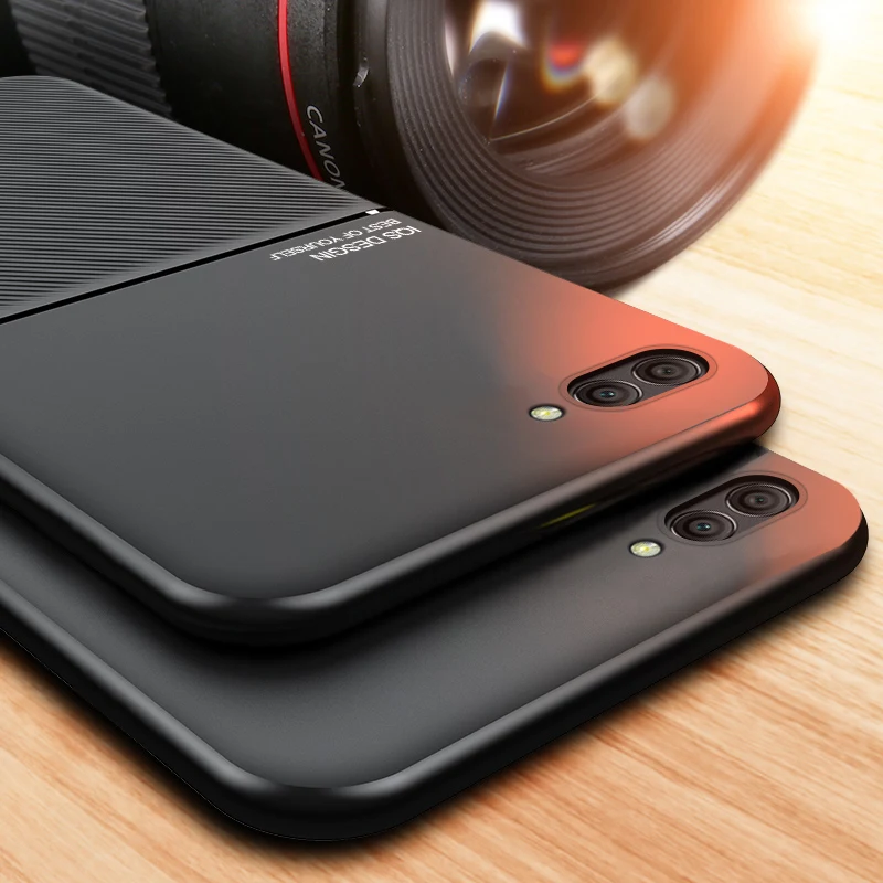 Кожаный чехол для телефона из углеродного волокна huawei Honor 8S 7X8X9X20 20S Y9 P Smart Z Prime MAX Play