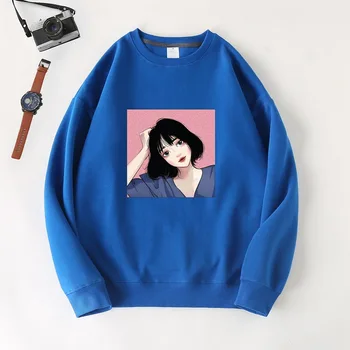 

Fall 2020 new style loose and versatile casual long-sleeved sweatshirt