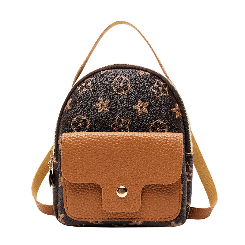 

Multi-Purpose Printed Backpack Mini Crossbody/shoulder Bag Small Bag Creative New Style Handbag 2019 Cross Border Hot Selling