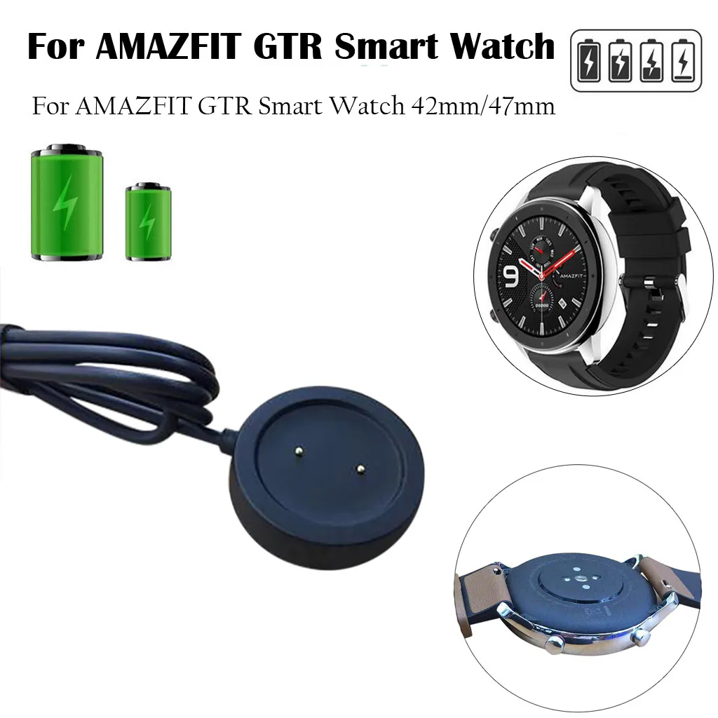 Для AMAZFIT GTR Смарт часы 47 мм быстрое зарядное устройство зарядная док станция cargador