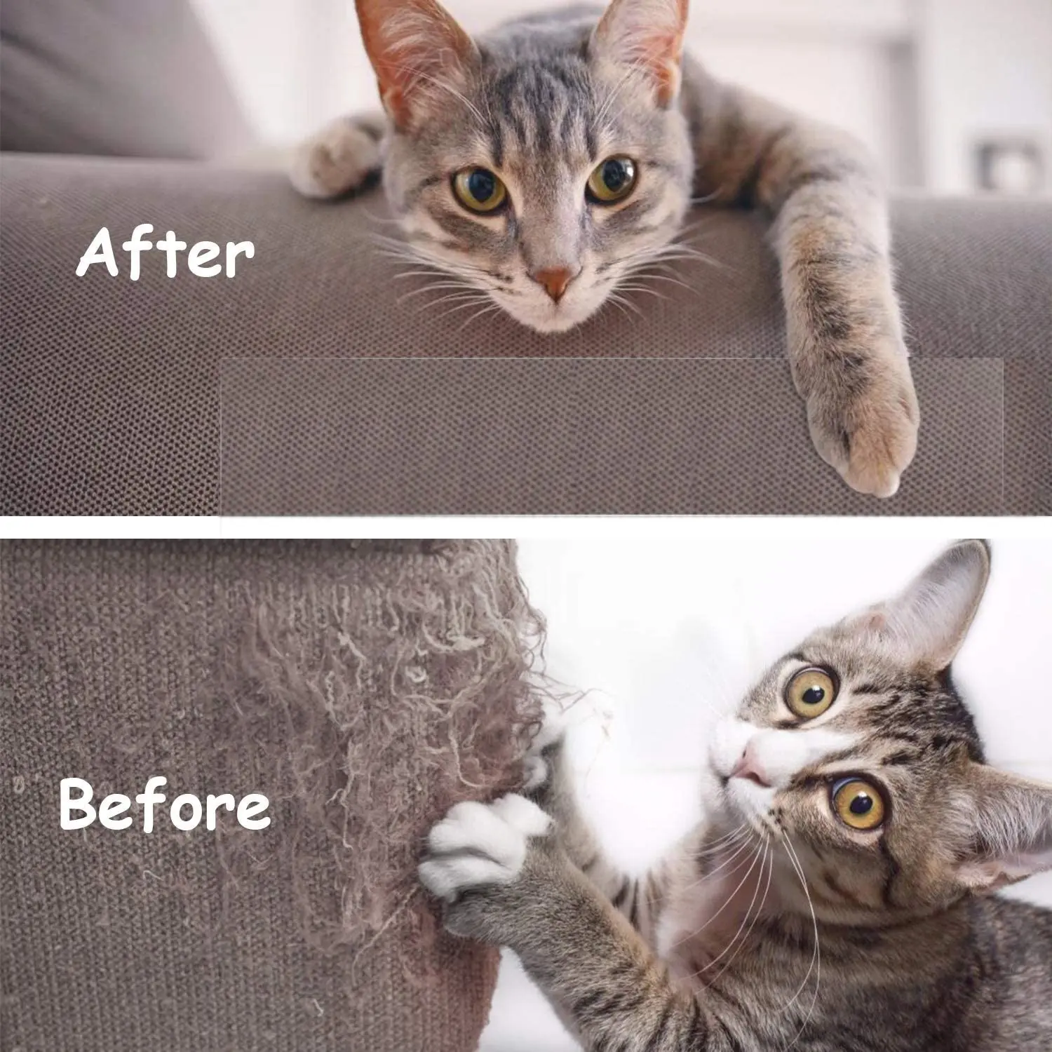 transparente claro dupla face gato scratch fita dissuasor 02