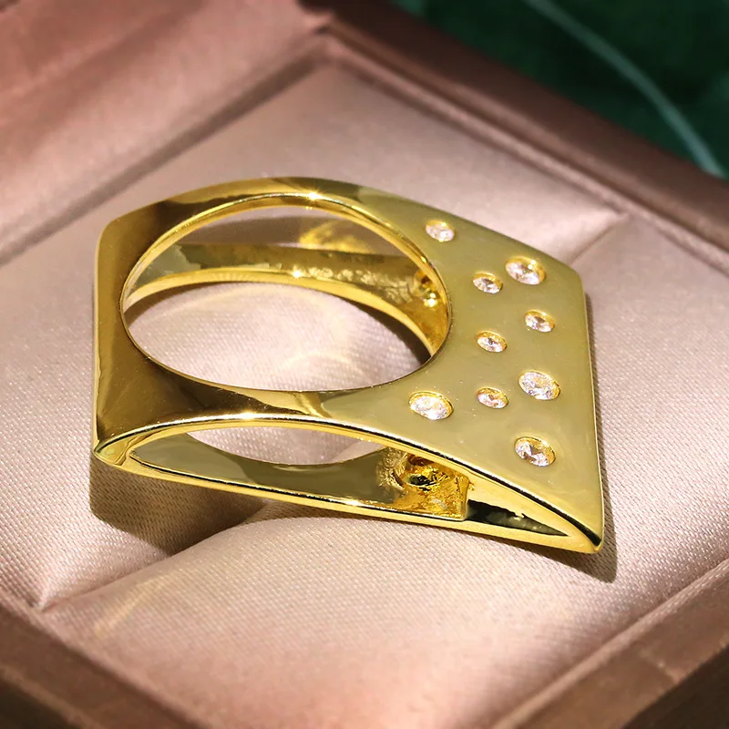 Трехмерное кортовое кольцо, 925 пробы, серебряное, проложенное, AAAAA cz, вечерние, обручальное кольцо, кольца для мужчин и женщин, массивное кольцо, ювелирное изделие