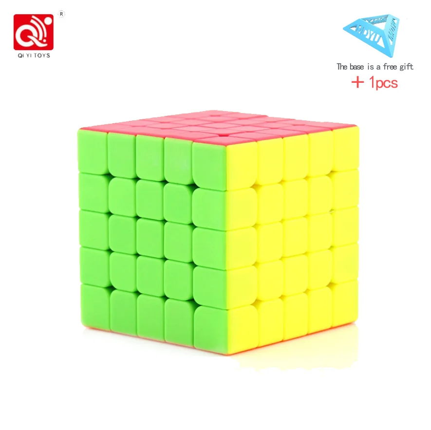 QiYi QiZheng S 5x5x5, магический куб для профессионального соревнования, скоростной куб, Развивающий кубик-головоломка, игрушки для детей, начинающих