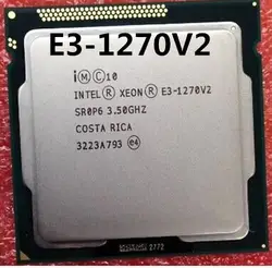 Оригинальный Intel Xeon E3-1270V2 Процессор E3-1270 V2 3,50 ГГц 8 м LGA1155 E3 1270V2 настольный процессор Бесплатная доставка E3 1270 V2