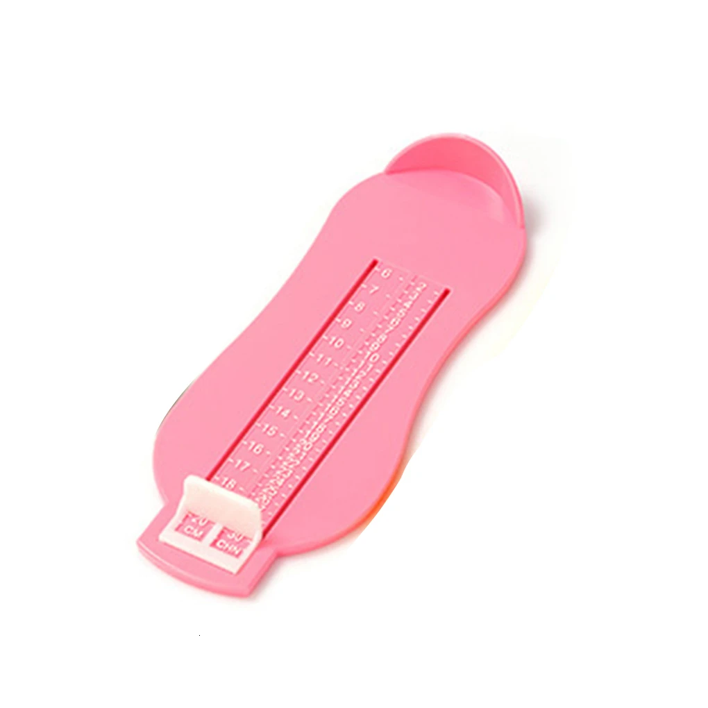 pink 2 Измерительный реквизит для детской стопы, измерительный прибор для детской обуви, измерительный инструмент линейки для малышей, стельки для обуви, измерительный прибор - Цвет: pink 2