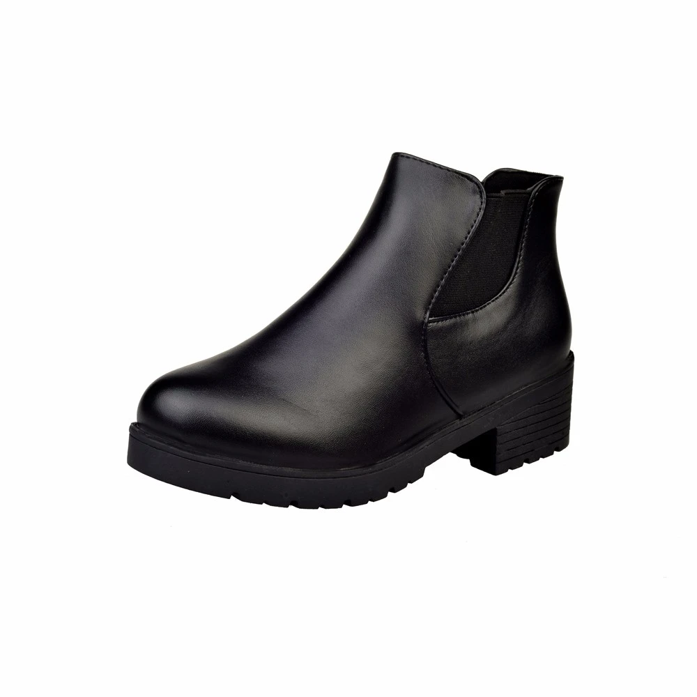 block heel chelsea ankle boots