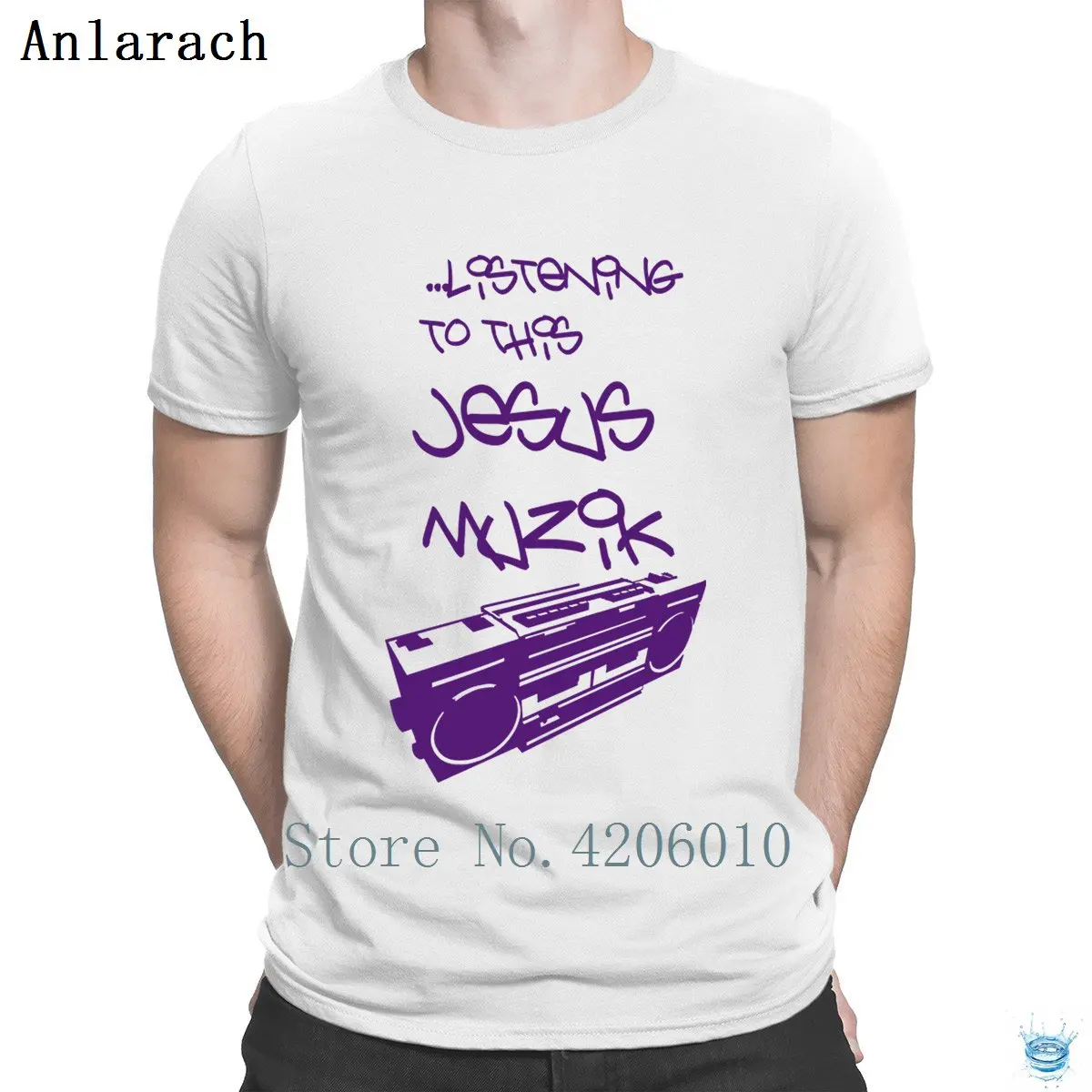 Jesus Muzik футболка умный персонализированный новейший костюм футболка для мужчин подарок стандарт Размер S-3xl