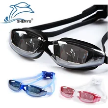 Sheny очки для плавания по рецепту водонепроницаемые противотуманные очки для плавания с защитой от ультрафиолета очки для плавания мужские женские очки 90