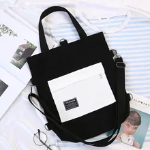 Сумка-мессенджер женская новая Студенческая Холщовая Сумка оригинальная Вельветовая двойная сумка через плечо Диагональная Сумка