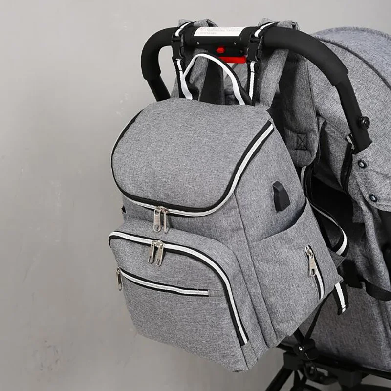 Пеленки для беременных, подгузники, сумки для рюкзак с надписью MOM для коляски с usb уход за новорожденным многофункциональные сумки BRW009