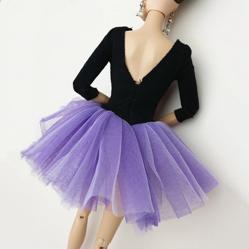 Элегантное балетное платье для Барби Куклы наряды одежда праздничные платья платье-пачка Одежда для кукол Барби 1/6 аксессуары для кукол