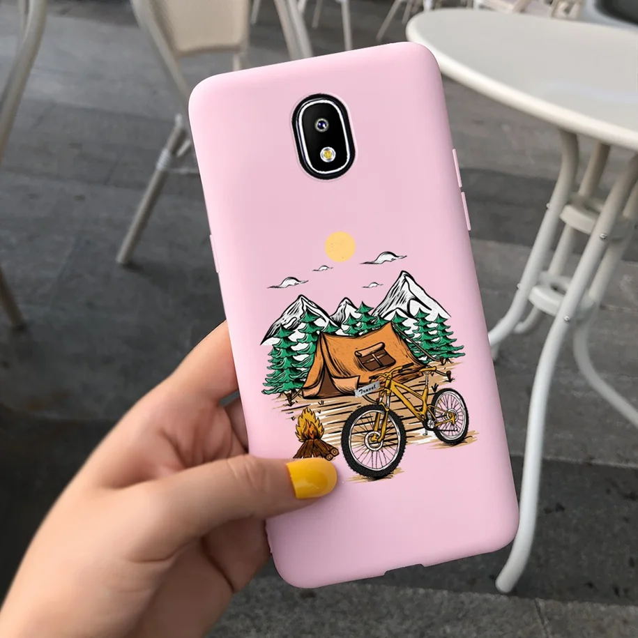 Cute Cartoon Case For Samsung Galaxy J7 2017 Phone Case For Samsung J3 J5 J7 Pro 2017 J730F J530F J330F Soft Silicone Back Cover iphone waterproof bag