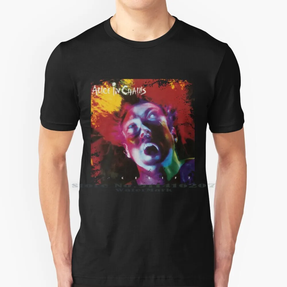 Alice In Chains T Shirt 100% Puro Cotone Alice In Chains Alice In Chains Alice In Chains Vintage Alice In Chains Alice In